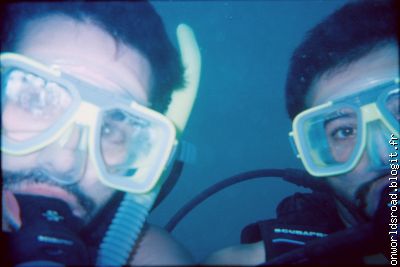 nous sous l'eau